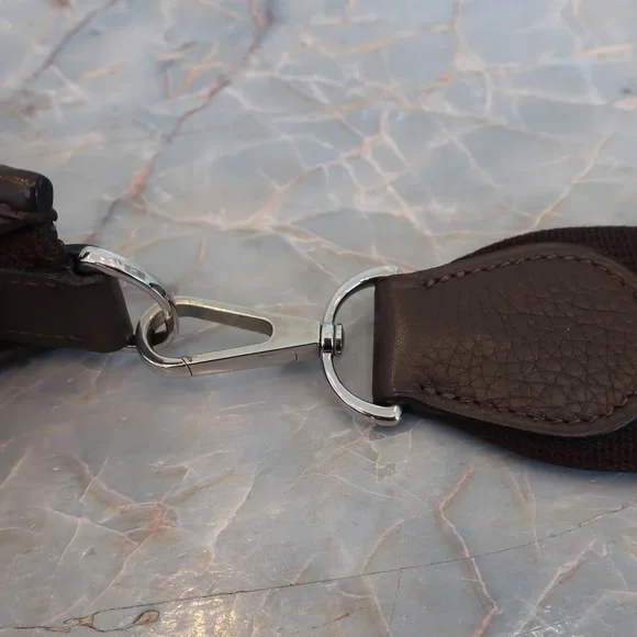 AUTHENTIC HERMES EVELYNE GM Chocolate brown clemence leather crossbody - Picture 4 of 15